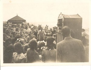 Punch and Judy at Whitley Bay