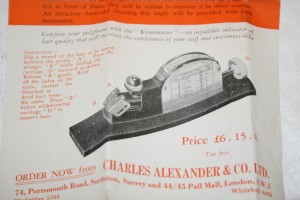 Instruction leaflet 