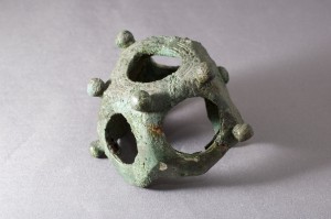 A Roman bronze dodecahedron from South Shields.