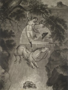 "Lambert's Leap" Engraver: Dawne, P Medium: Aquatint Date: 1786 Couretsy of British Library http://www.bl.uk/onlinegallery/onlineex/kinggeorge/l/003ktop00000032u057g0000.html