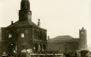 TWCMS: 2001.4958 A photograph from the South Shields Museum & Art Gallery collection of Market Place in South Shields