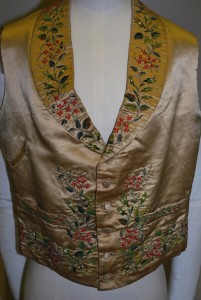 A waistcoat dating from 1820-1840