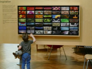 Turning the panels on the inspiration board